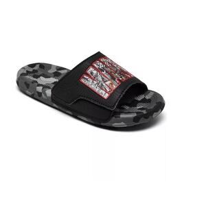 Marvel Captain America Sandals Stay Put Closure  Medium Size 13/1 Grey NWT